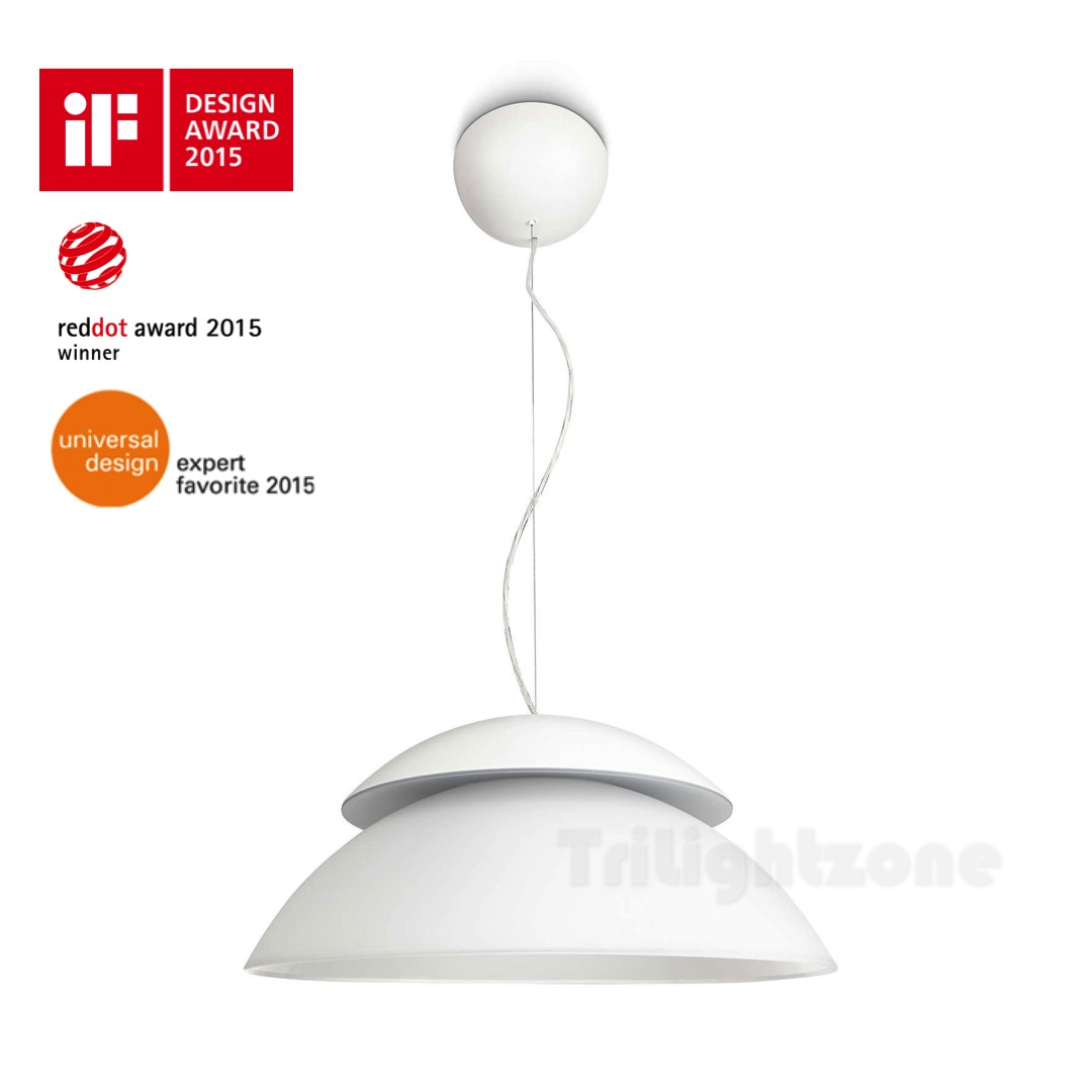 71200 Hue 2 0 Beyond 22k 65k Rgb Glass Pendant Lamp 紅綠燈燈飾開 71200 Hue Beyond Pendant Lamp White Thumbnail