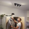 5047330 philips hue buckram 3 spot light black