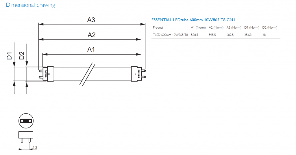 T8LED10W