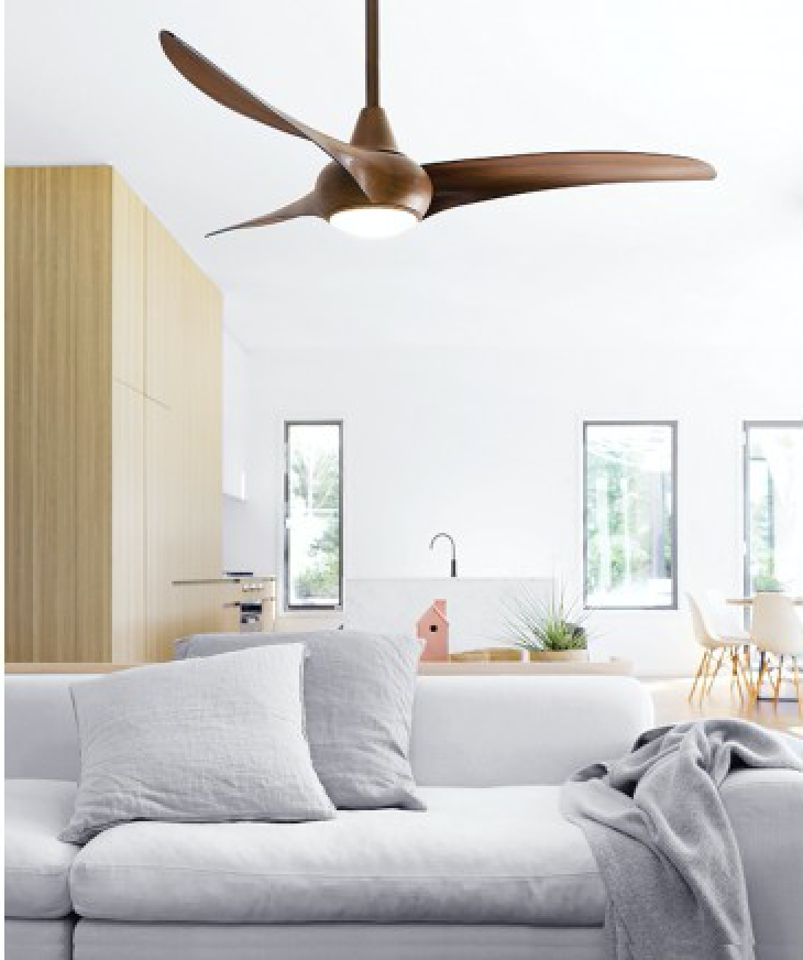 Minka Aire Wave Dark Koa 52 inches Ceiling Fan 風扇燈吊扇燈飾