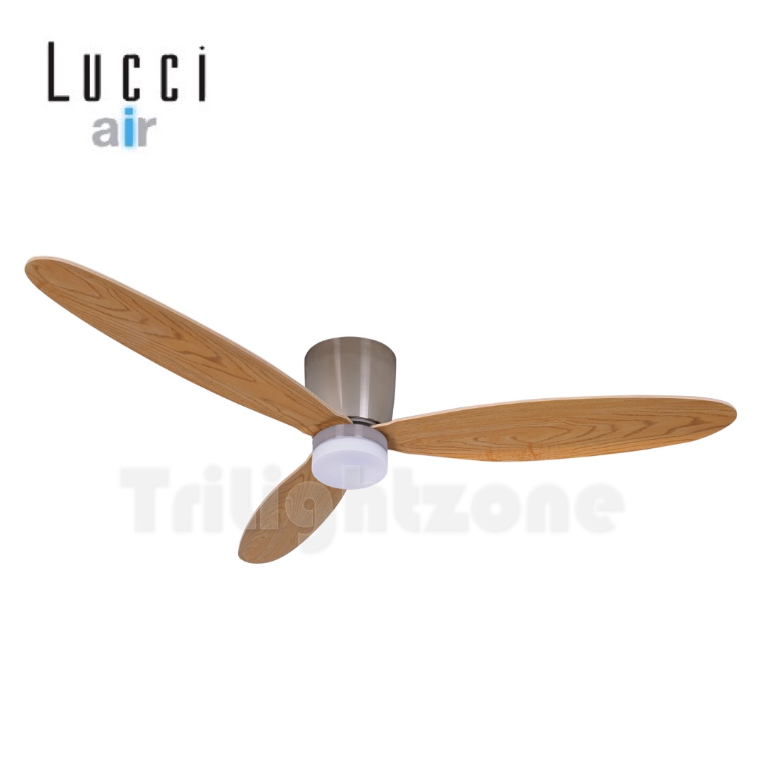 Lucci Air Radar with diffused brushed nickel 風扇燈 吊扇燈 thumbnail