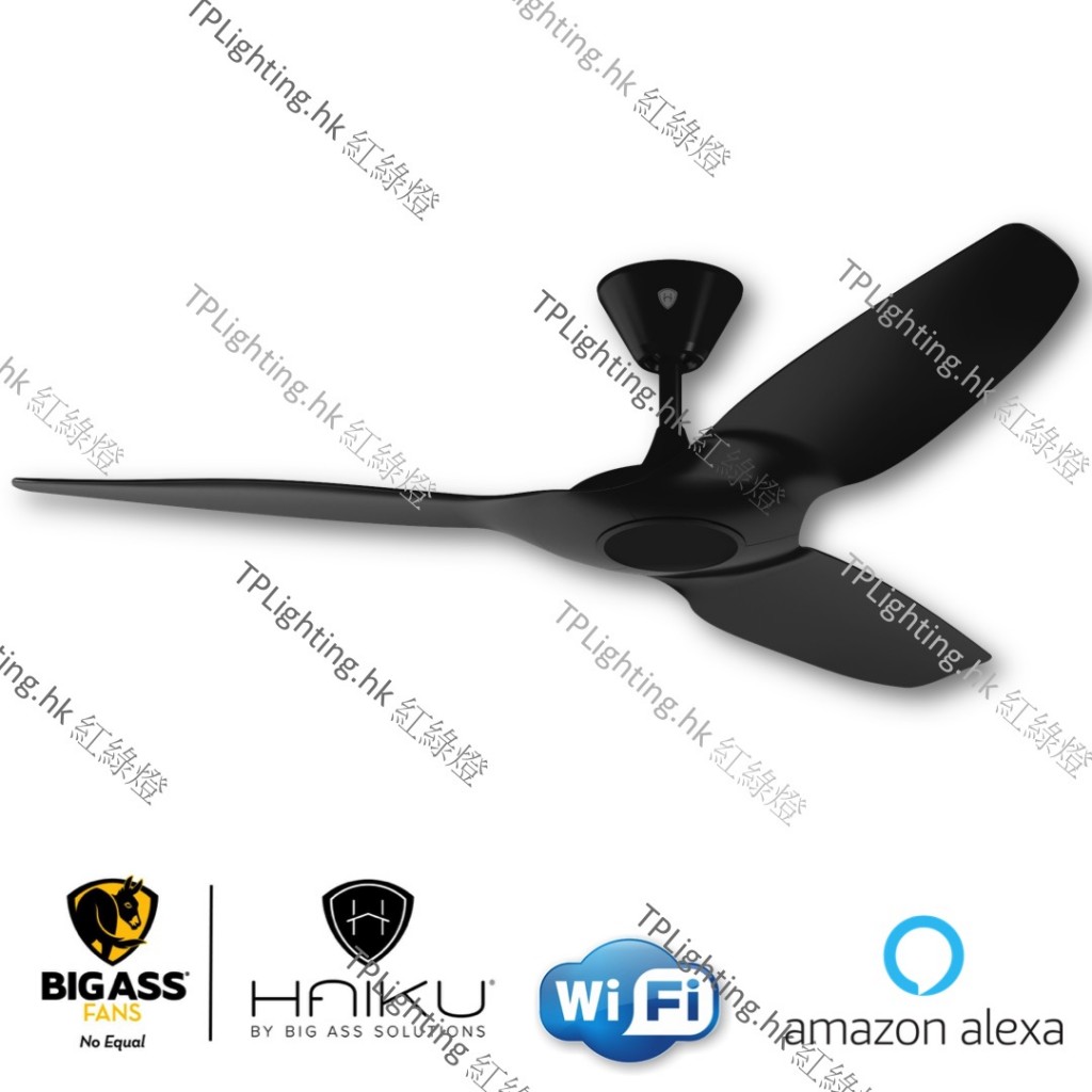 Bigass fans haiku l series wifi enabled black